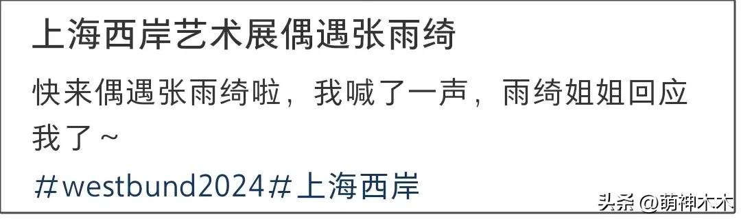 张雨绮代孕风波后首露面，淡妆看展气质佳，官宣新活动危机解除？  -图8